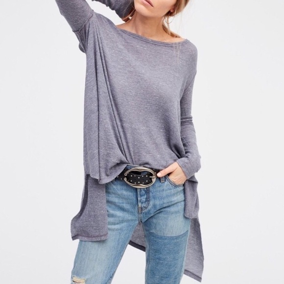 Free People Tops - New FREE PEOPLE Plum Thermal HiLow SZ M